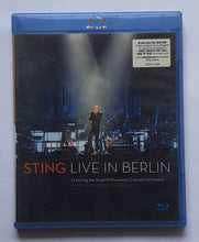 Sting - Live In Berlin " Featuring The Royal Phiharmonic Concert Orchestra " Blu-Ray Dics