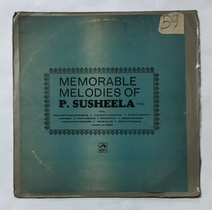 Memorable Melodies Of P. Susheela " Tamil Film Hits Songs "