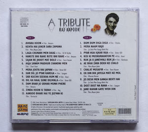 A Tribute Raj Kapoor " Vol : 1&2 "