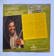 Karnatik Classical - Saxophone " Kadri Gopalnath " Violin - M. Chandrasekaran , Mridangam - T. V. Gopalakrishnan . ( LP , 45 RPM )