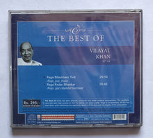 The Best Of Vilayat Khan " Sitar - Hindustani Classical "