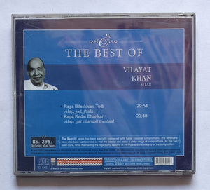 The Best Of Vilayat Khan " Sitar - Hindustani Classical "