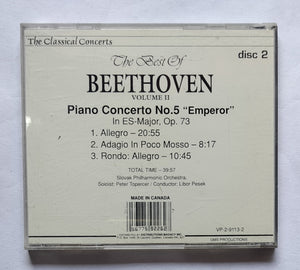 The Best Of Beethoven " Volume 2 " Piano Concerto No. 5 In ES-Major, OP. 73 ( Emperor )
