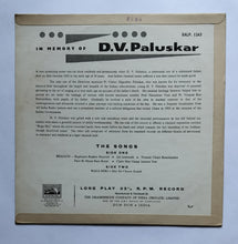 In Memory of D. V. Paluskar