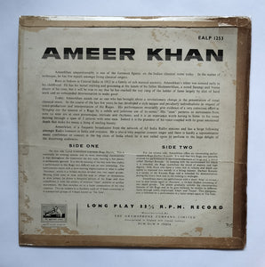 Ameer Khan - Raga Marwa , Darbari Kanada " EALP 1253 "