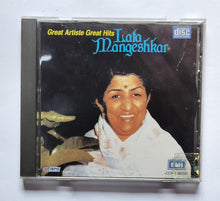 Great Artiste Great Hits Late Mangeshkar