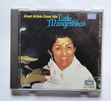 Great Artiste Great Hits Late Mangeshkar