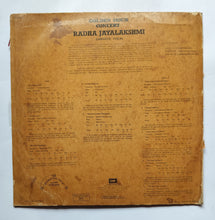 Golden Hour Concert - Radha Jayalakshmi " Carnatic - Vocal "