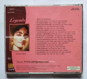 Legends - Geeta Dutt " Vol : 3 "