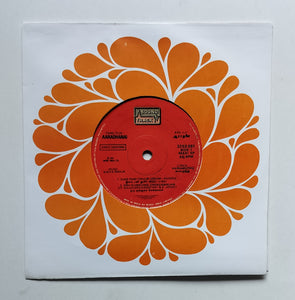 Aaradhanai (Maxi EP, 33/RPM) " Music : Ilaiyaraaja " Side A : 1,  Ilam Pani Thulir Vidum , 2, Oru Kumkuma Chengamalam , Side B : 1, Jaikum Katchi .