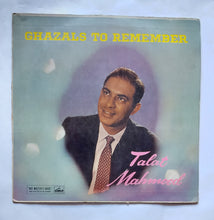 Ghazals To Remember Talat Mahmood
