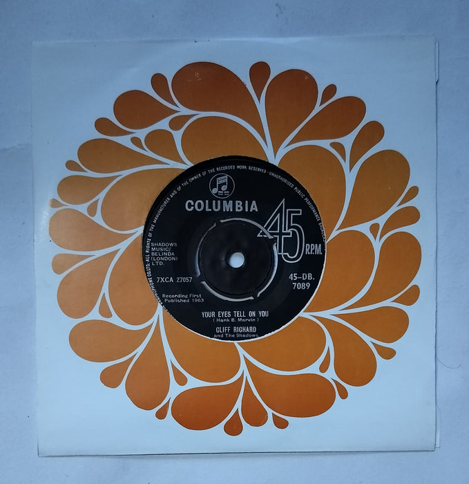 Cliff Richard ( EP, 45 RPM, DB. 7089 ) 1, Your Eyes Tell On You  2, It's All In Game .
