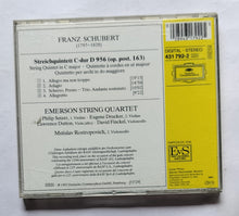 Schubert : Streichquintettc-Dur String Quintet : Quintette A Cordes D 956 "Emerson String Quartet : Mstislav Rostropovich