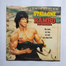Stallone - Rambo First Blood 2   " Laser Disc Movie "