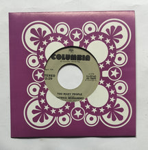 Patrick Hernandez " EP, 45 RPM " Side A : Too Many People , Side B : Born To Be Alive .