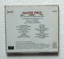 Master Piece - Live At Sri Krishna Gana Sabha " D. K. Pattammal & D. K. Jayaraman " Vocal - Vol.3 ( 1975 )