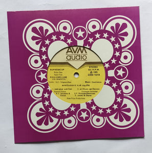 Kaalamellam Un Madiyil ( Supreme EP, 33) RPM )              " Music : Chandrabose " Side A : 1, Kannana Kanne , 2, Karmegam Oorkolam , Side B : 1, Muthu Meenakchi , 2, Manmadha Odangale .