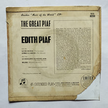 The Great Piaf - Edith Piaf             ( EP, 45 RPM )