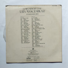 Down Memory Lane - Lata  Mangeshkar "15 Nostalgic Hits"