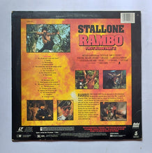 Stallone - Rambo First Blood 2   " Laser Disc Movie "