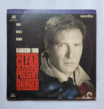 Harrison Ford - Clear And Present Danger " Laser Disc Movie 2 Pack "