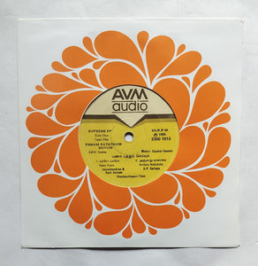 Panam Paththum ( Supreme EP, 33/ RPM ) Music : Shankar - Ganesh " Side B, 1, Adiye Dindukkal Vettrile , 2, Yaaro Yaaro , Side A, 1, Yaaro Yaaro , 2, Ancharu Nalachchu .