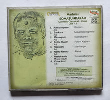 Madurai Somasundaram               " Carnatic Classical - Vocal "       ( Vol. 2 )