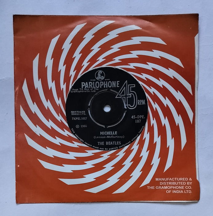 The Beatles ( EP, 45 RPM, DPE. 187 ) 1, You Won't See Me , 2, Michelle.