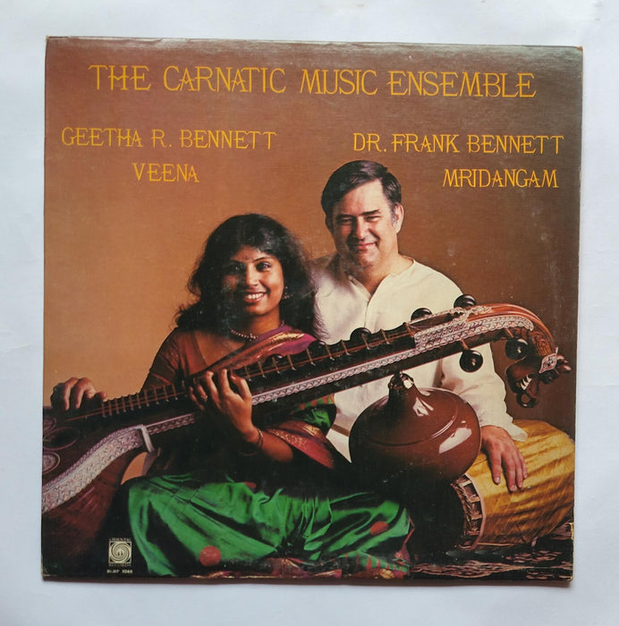The Carnatic Music Ensemble     Geetham R. Bennett - Veena   Dr. Frank Bennett - Mridangam