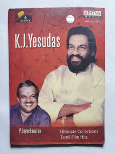 K. J. Yesudas - P. Jayachandra  Ultimate Collection Tamil Film Hits " 4 CD Pack "