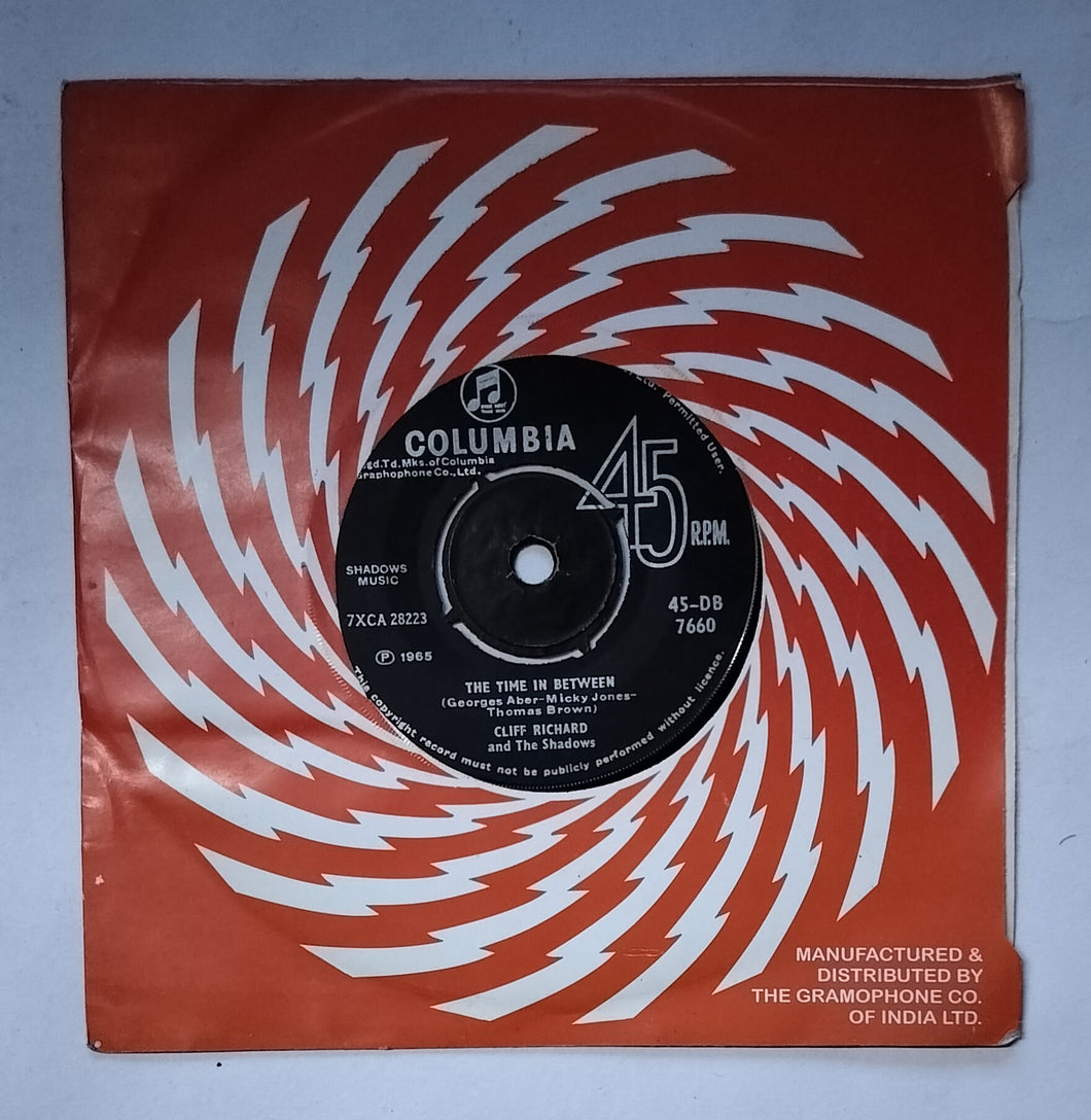 Cliff Richard and The Shadows ( EP, 45 RPM, DB 7660 )               1, Look Before You Love ,              2, The Time In Between .