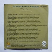 Sreekumaran Thampi " The Poetic Genius " Malayalam Film Songs "