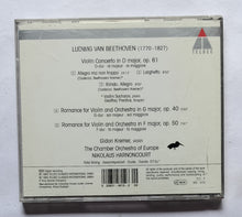 Beethoven : Violin Concerto - Romances " Gidon Kremer " The Chamber Orchestra Of Europe Nikolaus Harnoncourt "