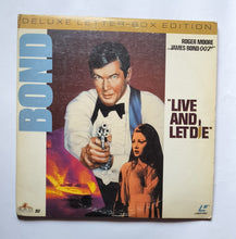 Bond " Live And Let Die "              " Laser Disc Movie Condition 2 Pack "