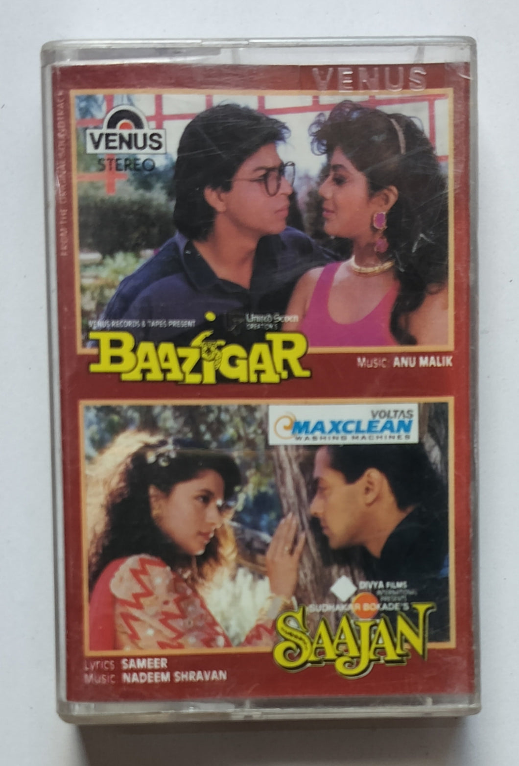 Baazigar / Saajan ( Hindi Film )  Music : Anu Malik / Nadeem Shravan