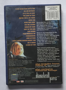 Diana Krall Live In Paris ( dts DVD Video Songs "