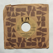 Paul Anka With Odia Coates          " EP, 45 RPM " Side A : One Man Woman / One Man Woman , Side B : Let Me Get To Know You .