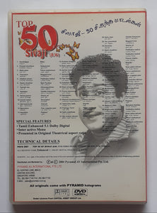 Top 50 Sivaji - B/W ( DVD 5.1 Dolby Digital Songs  )