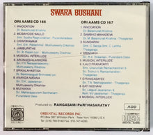 Swara Bushani ( A Compilation Of The Great Masters Of Carnatic Music ) Made In USA 2 Cds Pack