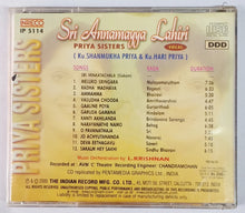 Priya Sisters ( Sri Annamayya Lahiri ) Ku. Shanmukha Priya & Ku. Hari Priya - Vocal