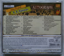 Autograph Isai puyal A. R. Rahman