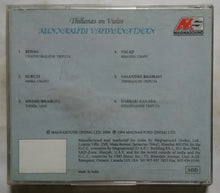 Thillanas On Violin Kunnakudi Vaidyanathan