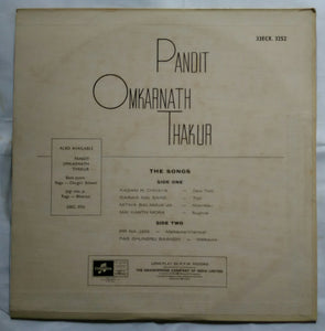 Pandit Omkarnath Thakur