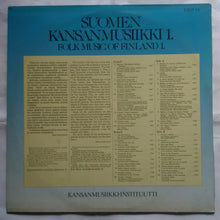 Suomen Kansamusiikki 1. ( Folk Music Of Finland 1. )