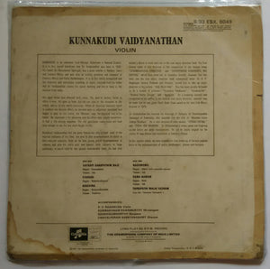 Kunnakkudi Vaidyanathan Violin ( ESX. 6049 )