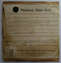 Sanskrit & Telugu Classical - Madurai Mani Iyer ( ESX.6002 )