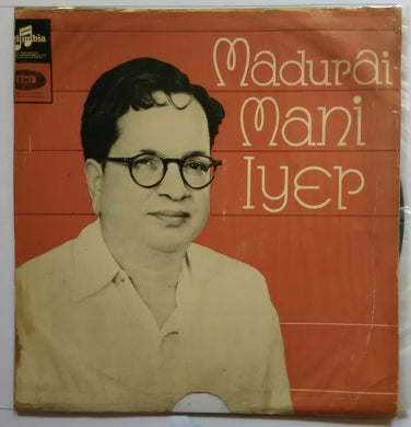Sanskrit & Telugu Classical - Madurai Mani Iyer ( ESX.6002 )