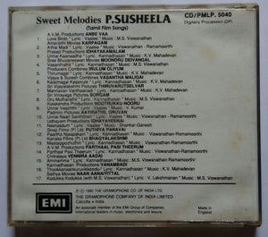 Sweet Melodies P. Susheela ( Tamil Film Songs )