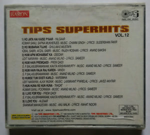 Tips SuperHits - Vol :12 ( I Love You )