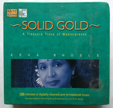 Solid Gold A Treasure Trove Of Masterpieces Asha Bhosle ( 2 CD collection )